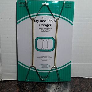 Bard's Tray And Platter Hanger...New